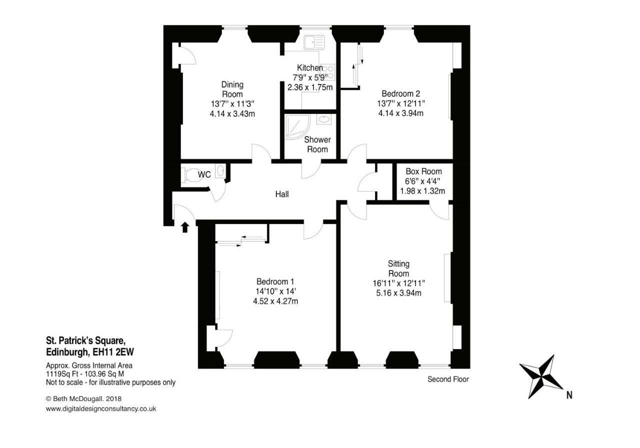 The St Patrick Square Residence Edimburgo Esterno foto